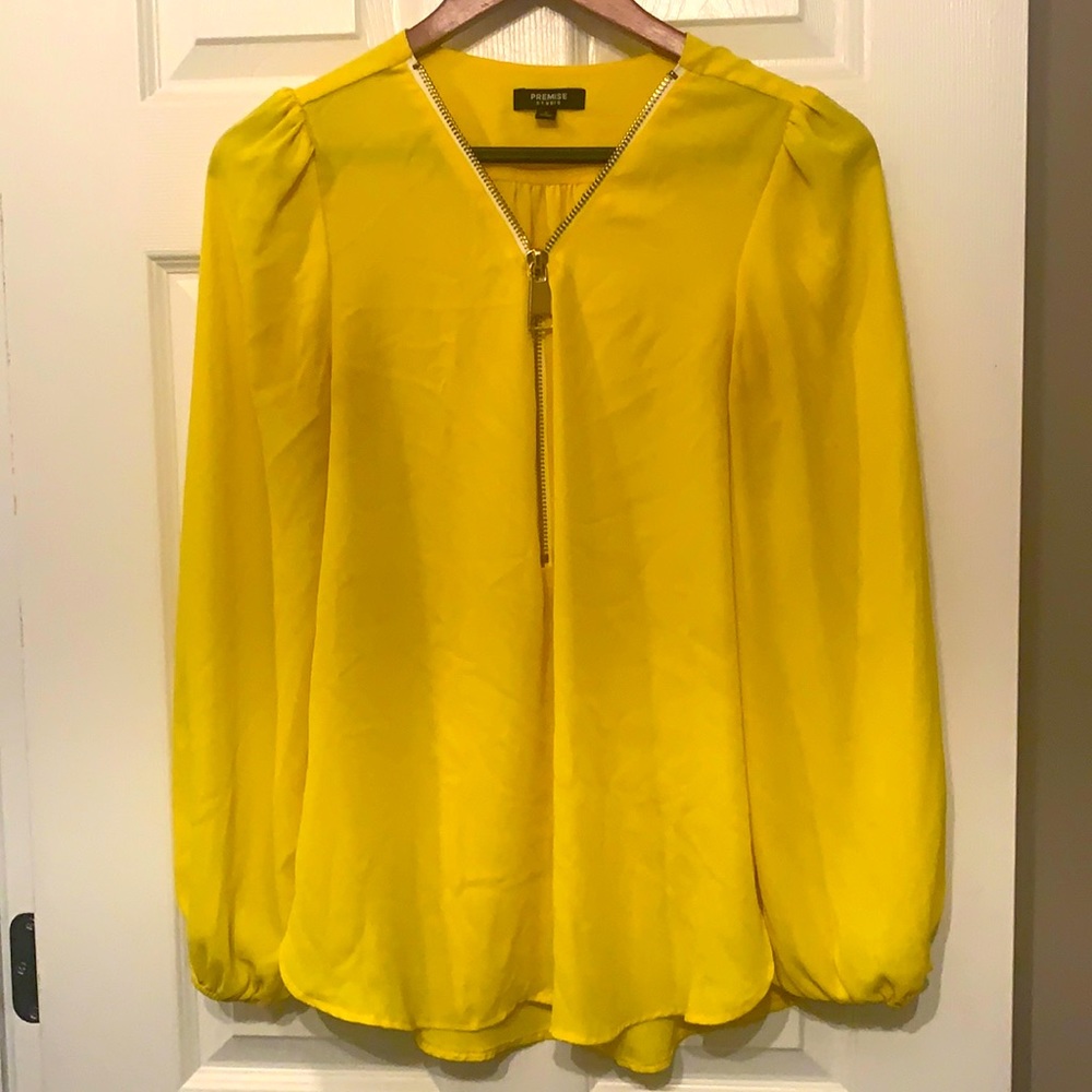 Yellow Blouse
